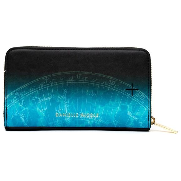 Danielle Nicole Disney Atlantis Zip Around Wallet - Picture 3 of 4